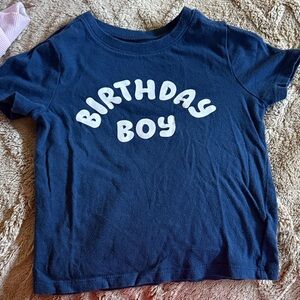Birthday Boy Navy Blue T-Shirt 3T